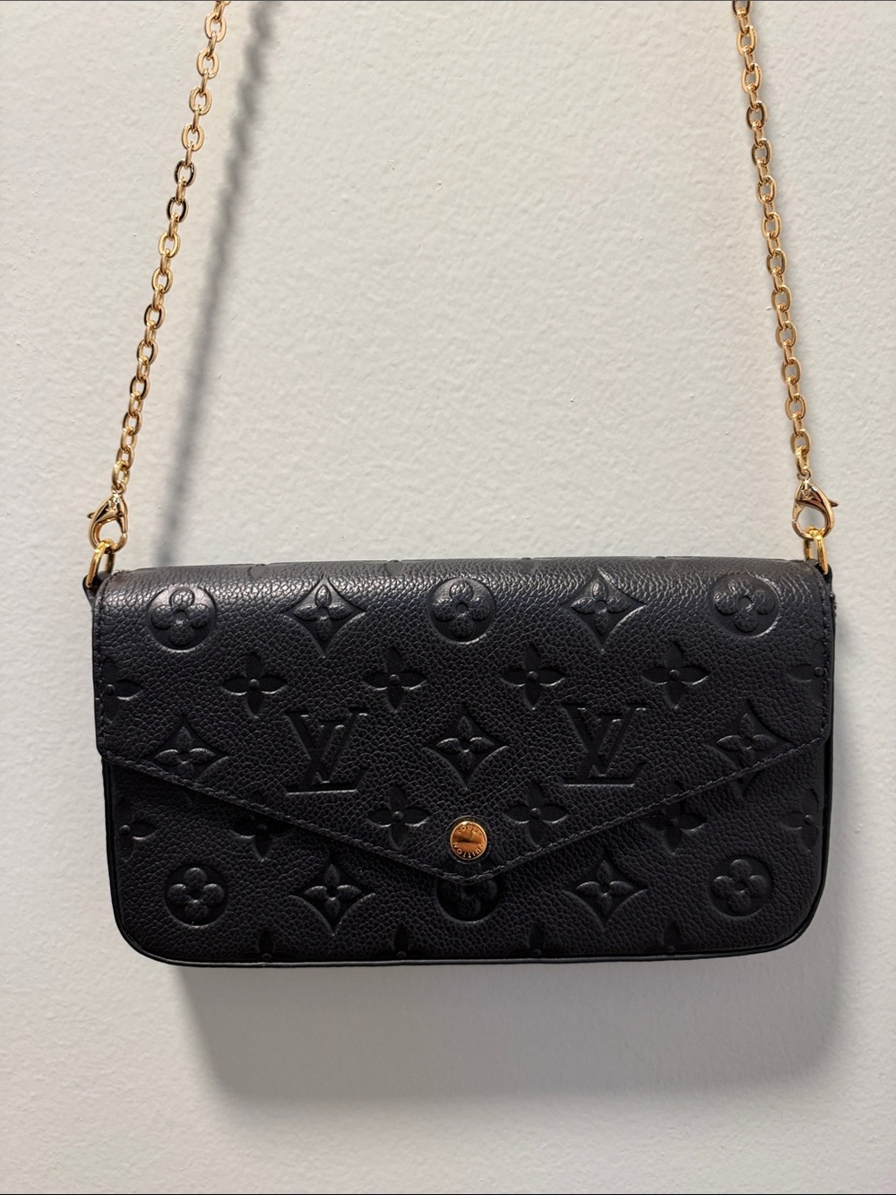 LV Black Chain Bag